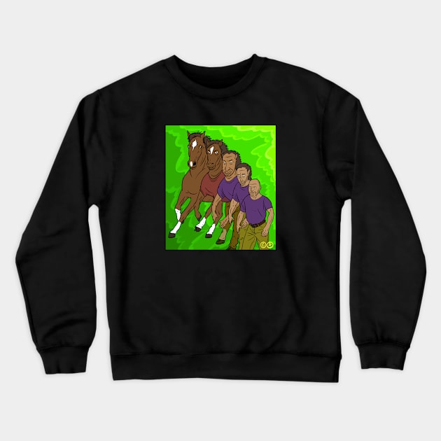 Joe-A-Morphs Crewneck Sweatshirt by ©®